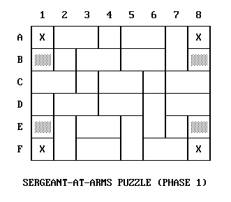 Sergeant-at-Arms Puzzle