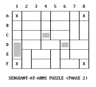 Sergeant-at-Arms Puzzle