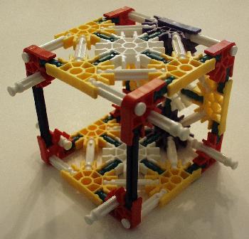 Cubelet with Three Open Faces