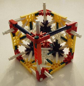 Cubelet with Three Open Faces